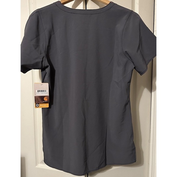 NWT Carhartt Force Cross Flex Scrub Shirt SIZE Small - Picture 3 of 4